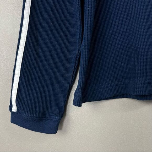 Adidas Mens Real Salt Lake Soccer Climalite Ultimate Tee Medium Long Sleeve Blue - Picture 6 of 12